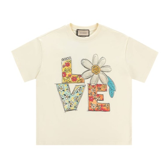 Gucci Early Spring Collection High-Weight Short-Sleeve